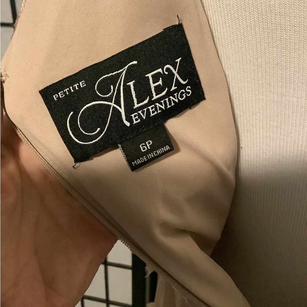 ALEX EVENINGS
Rosette A-Line Dress, size 6p - Picture 3 of 4